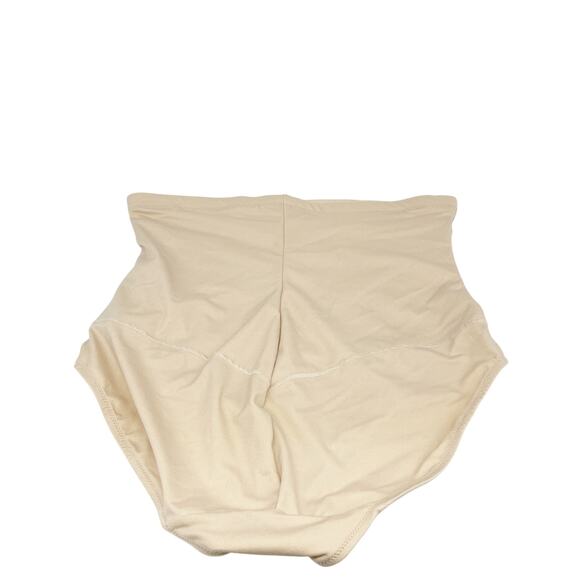 Maidenform Women's Firm Hi Waist Brief Shapewear Beige Size Large - Picture 4 of 6